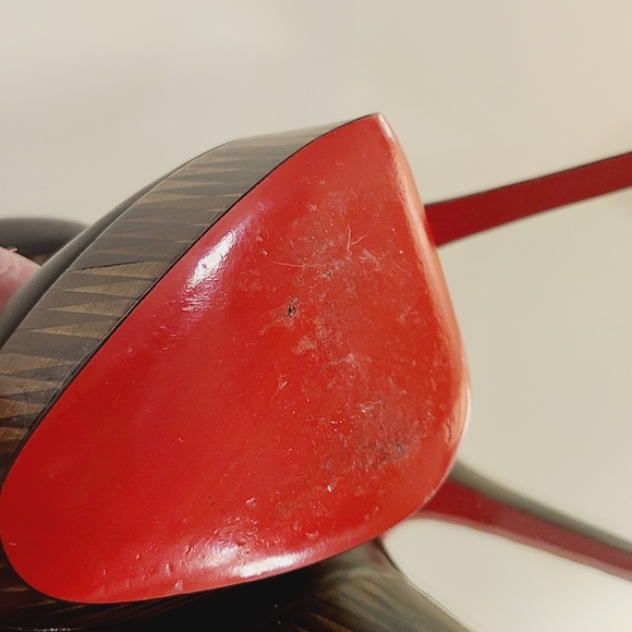 Christian Louboutin Leather Platform Pumps - Picture 6 of 12